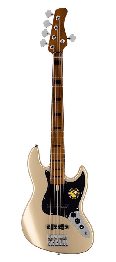 Sire Basses V5 A5/CGM Champagne Gold Metallic 5-snaar Basgitaar