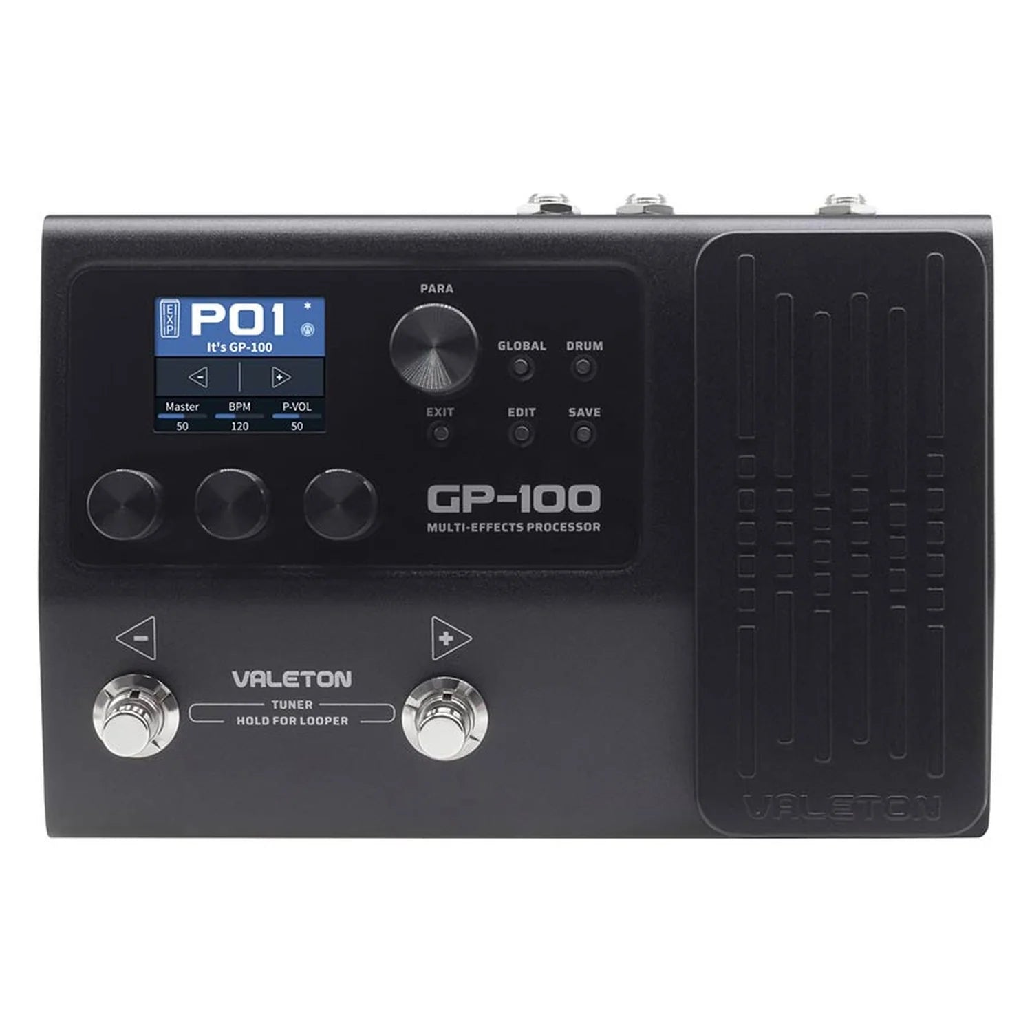 Valeton GP-100 Multi-Effect Processor met 140+ Effecten, 45 Amp Modellen en USB Audio Interface