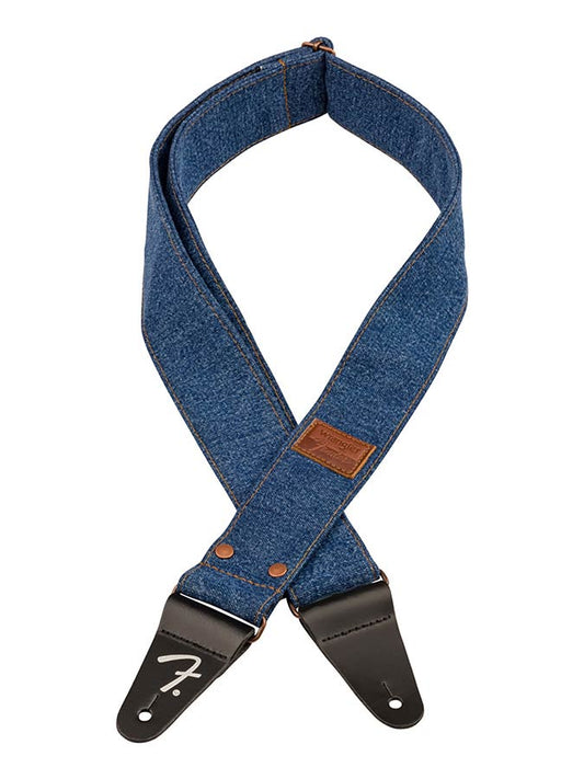 Fender X Wrangler Revited Denim Guitar Strap