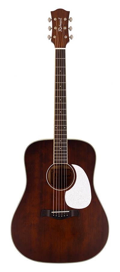Richwood HSD-35-MBR, Matt Trans Brown, Heritage Series Dreadnought Westerngitaar
