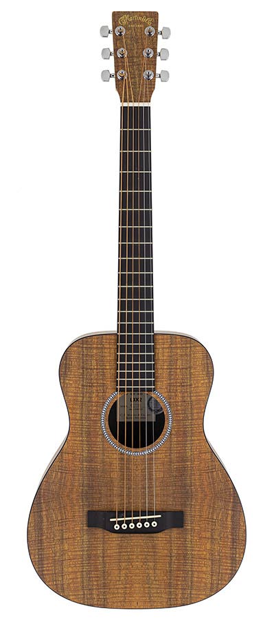 Martin LXK2 Little Martin Koa Reisgitaar, westerngitaar