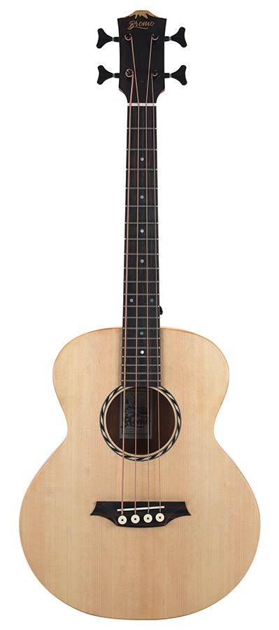 Bromo BAT8E Tahoma Series semi-akoestische Basgitaar