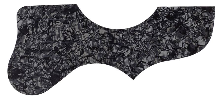 Richwood HSJS-42-TBK, Trans Black, Heritage Series Handmade Jumbo Westerngitaar