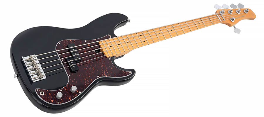 Sire Basses P5 A5/BK Black Basgitaar