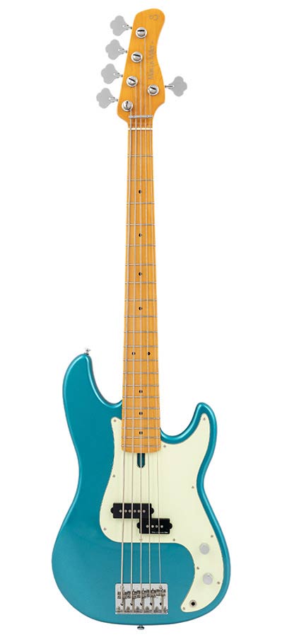 Sire Basses P5 A5/TP Tide Pool Basgitaar
