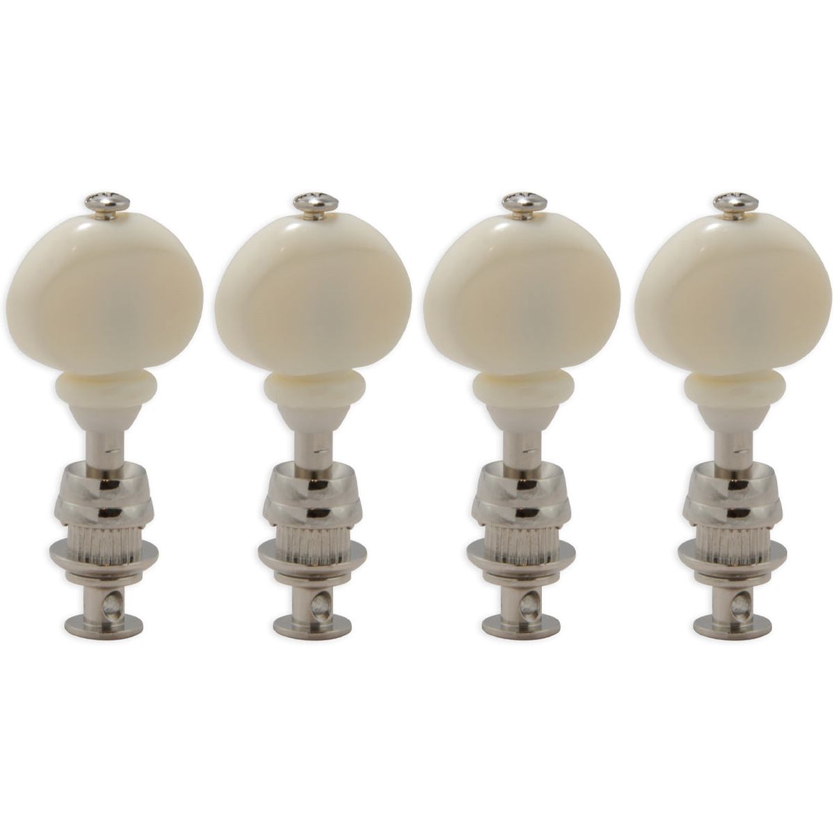 Grover Ukulele Pegs Set Of 4 White Button