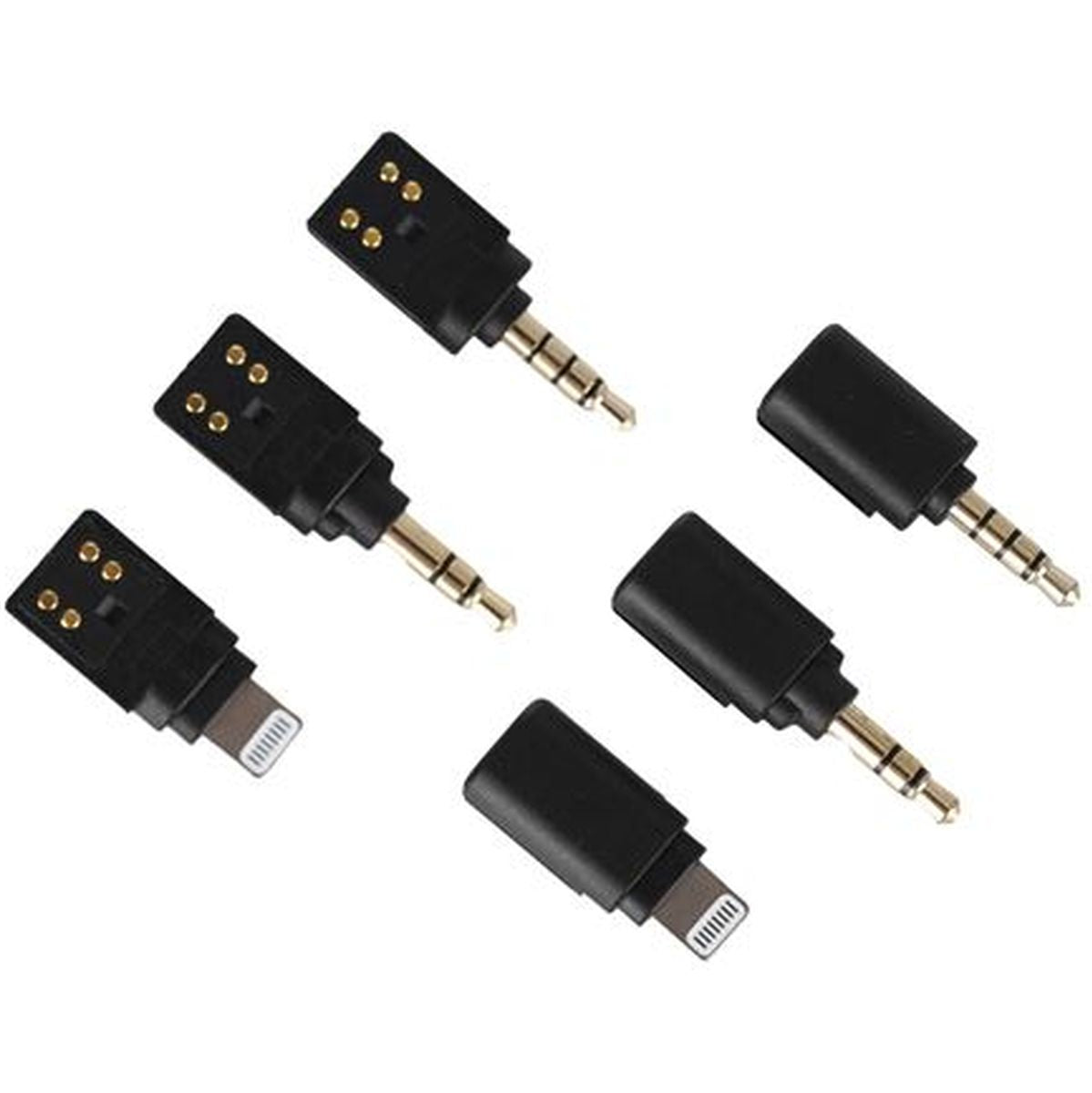 Boya BY-WM3D Wireless Mic w/ LGHTNG +3.5mm TRS/TRRS Adapters