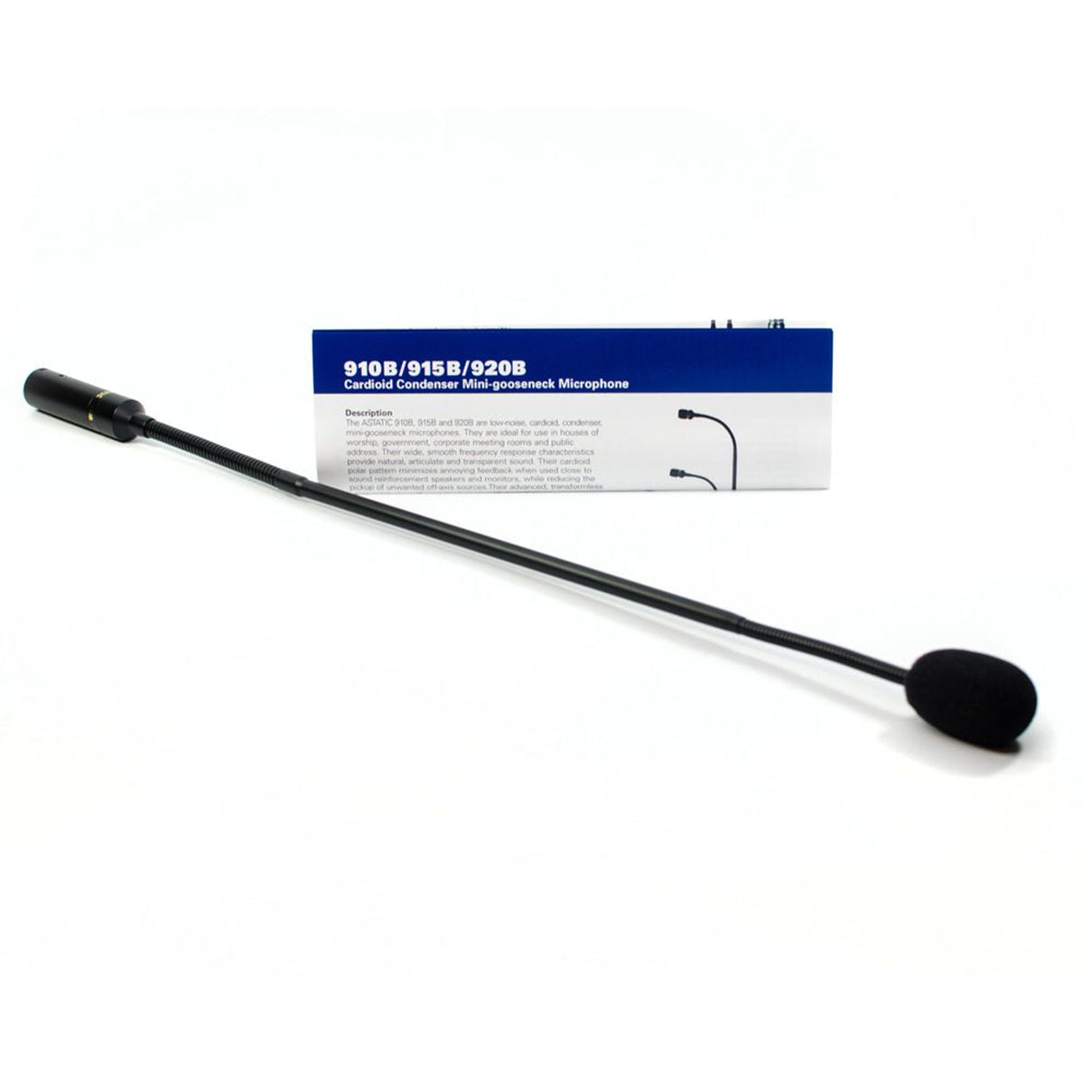 CAD Astatic 20 inch Cardioid Condenser Mini Gooseneck Mic