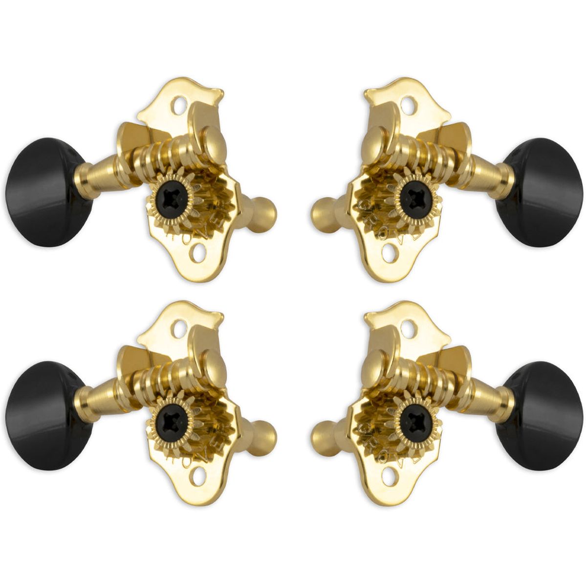 Grover Sta Tite Uke Machine Heads Goldblack