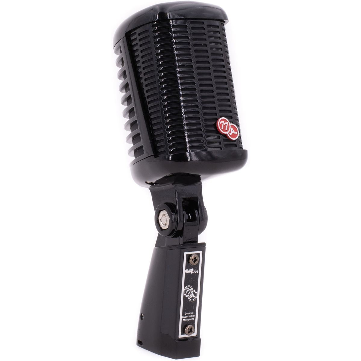 CAD Dynamic Side Address Vintage Microphone - Gloss Black