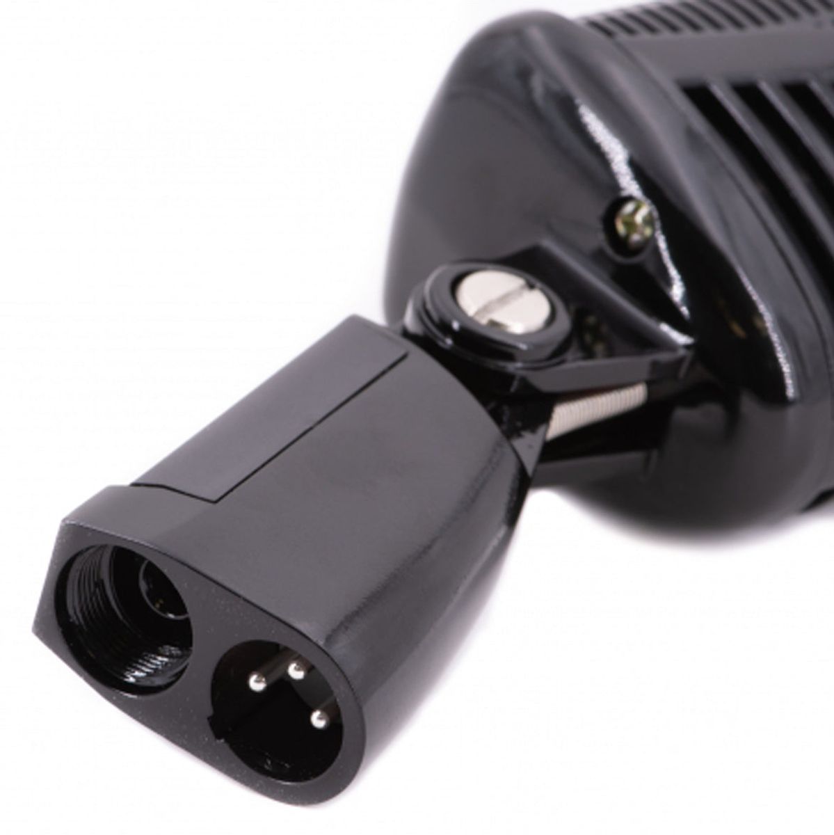 CAD Dynamic Side Address Vintage Microphone - Gloss Black