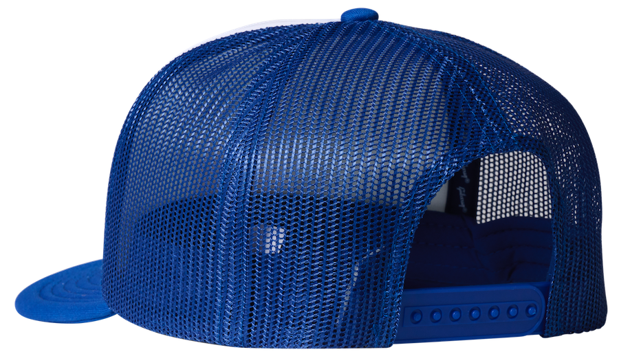 Gibson Trucker Cap, Vintage Blue & White