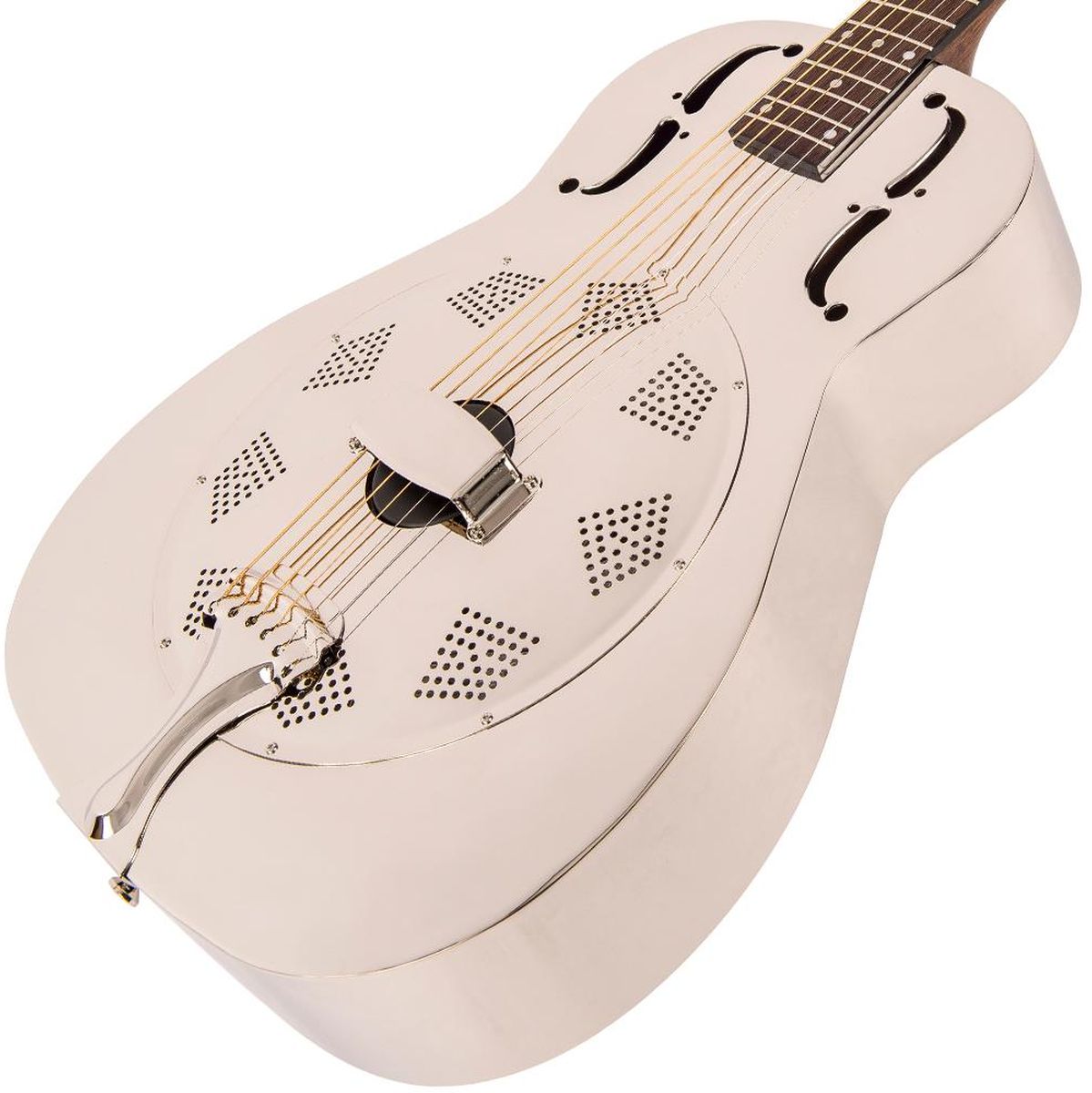 Vintage Metal Body Resonator Guitar