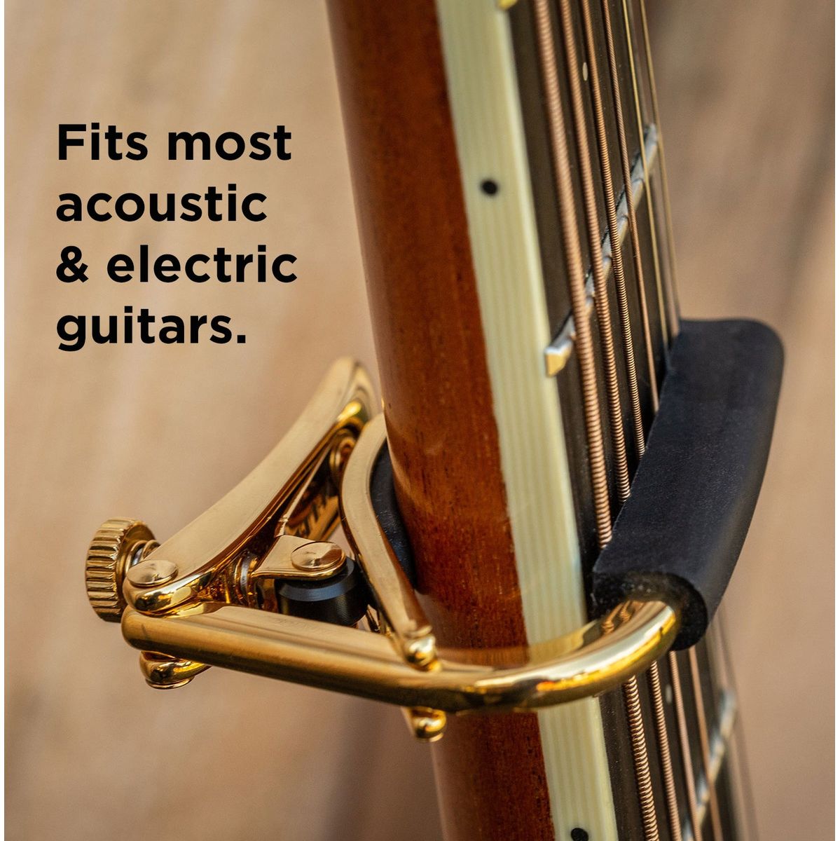 Shubb C1G Capo Gold Acoust/Elec