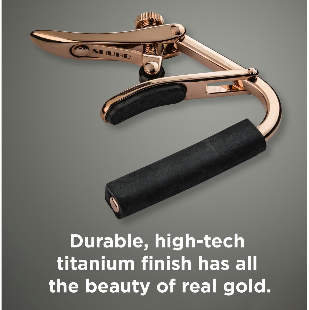 Shubb C1RG Capo Rose Gold Acoust/Elec