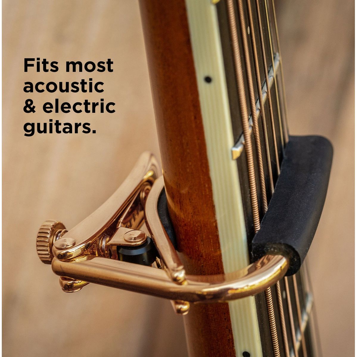 Shubb C1RG Capo Rose Gold Acoust/Elec