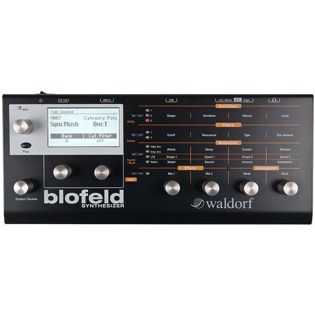 Waldorf Blofeld Desktop Black