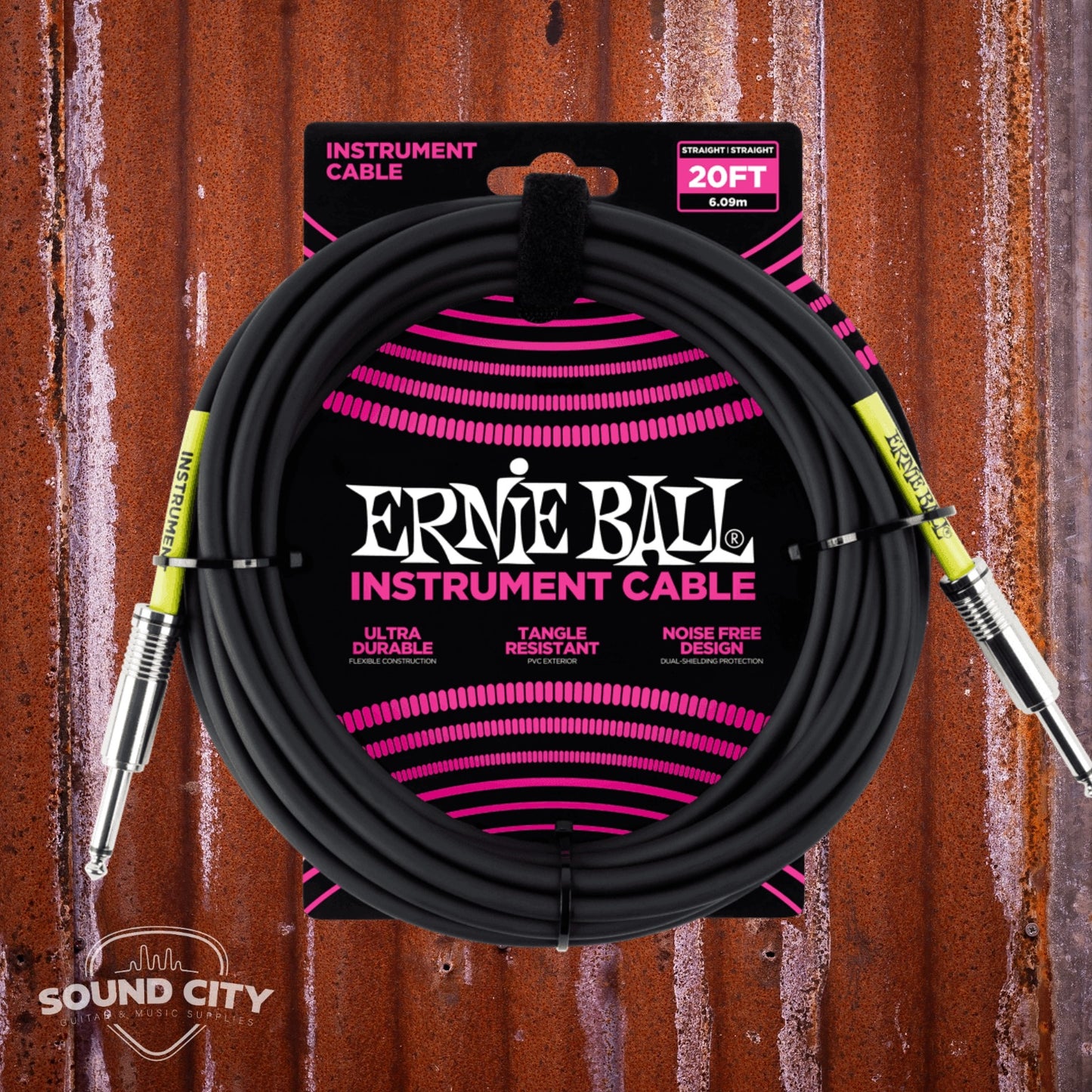 Ernie Ball 6048 Instrumentkabel Jack/Jack (3m)