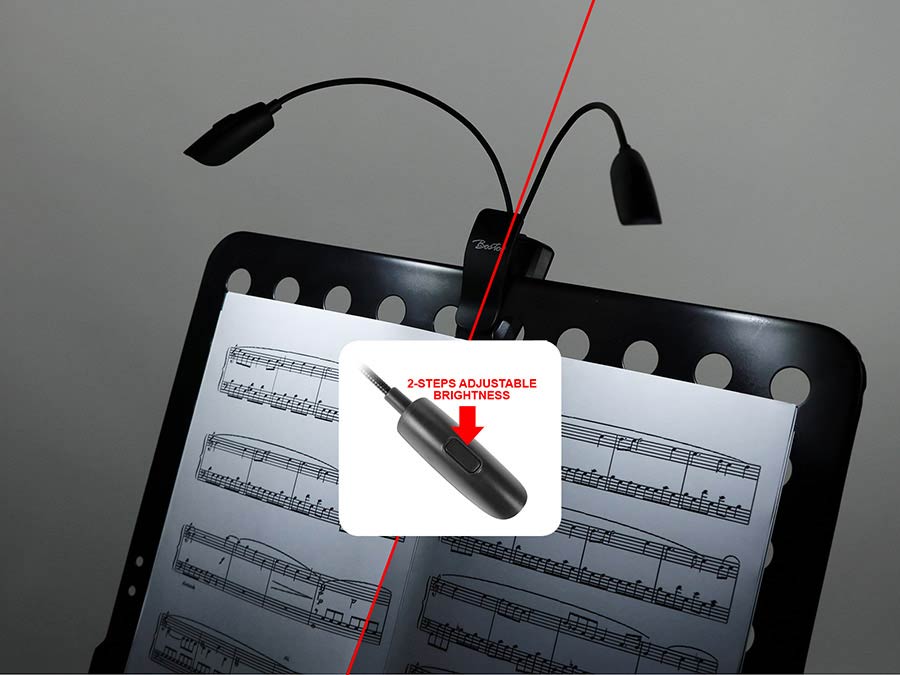 Boston MSL-606 Lessenaarlamp met dimbare led's