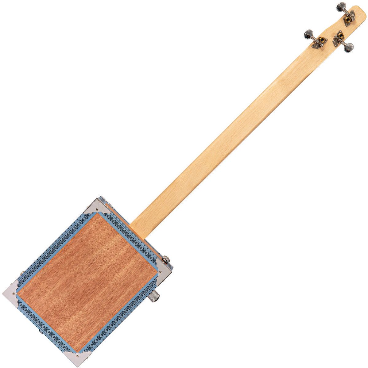 Lace Electric Cigar Box Guitar - Gone Fishin - 3 String