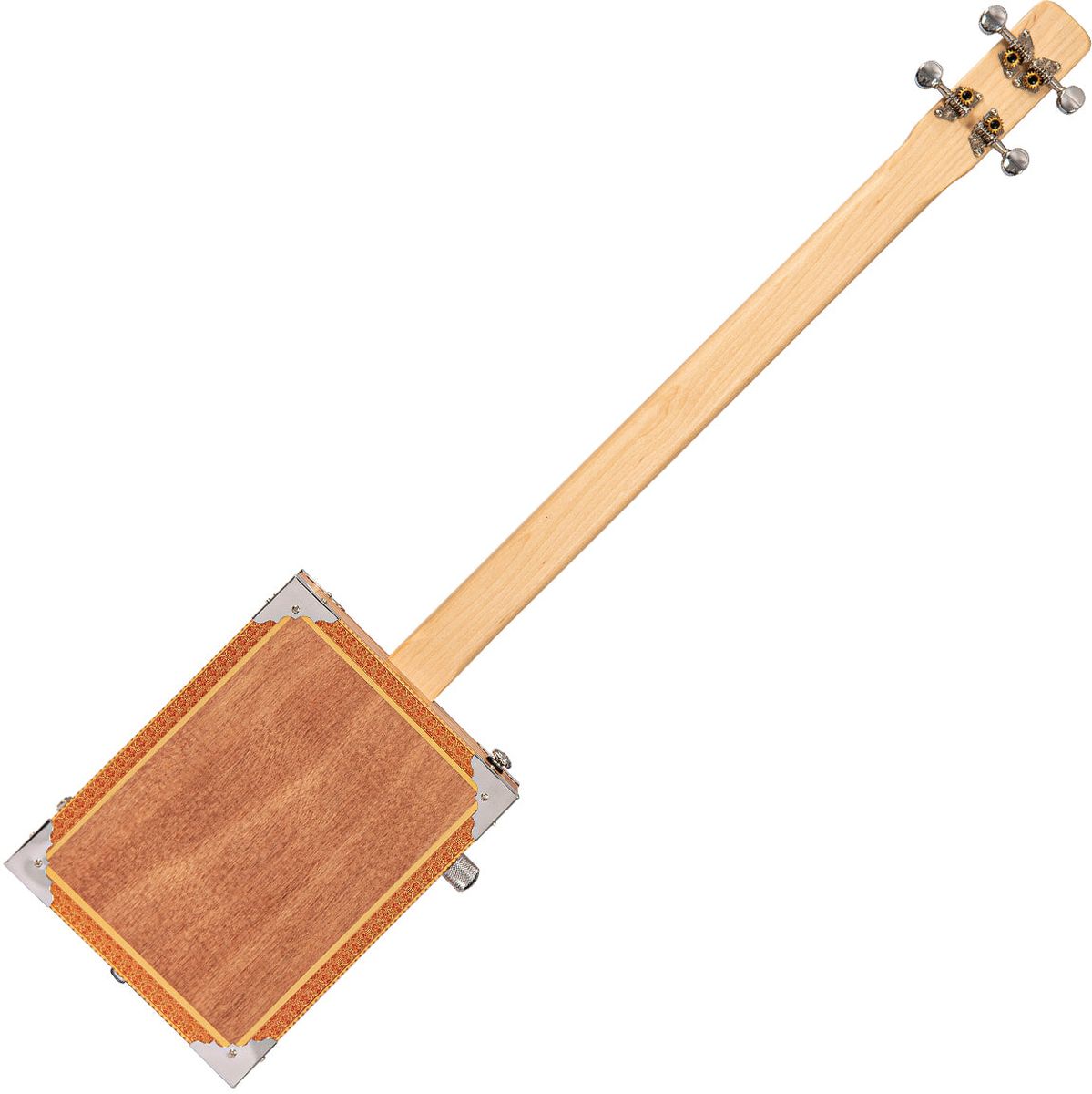 Lace Electric Cigar Box Guitar - Dead IS Alive - 4 String