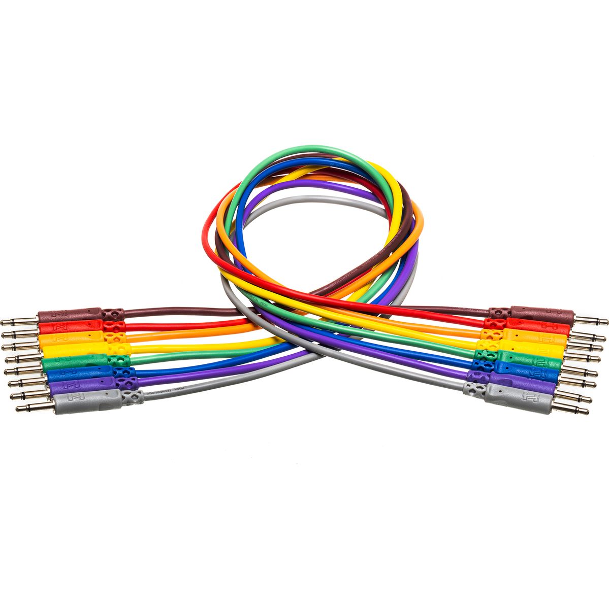 Hosa CMM - 890 Unbalanced Patch Cables 3.5mm TS To Same 3 FT