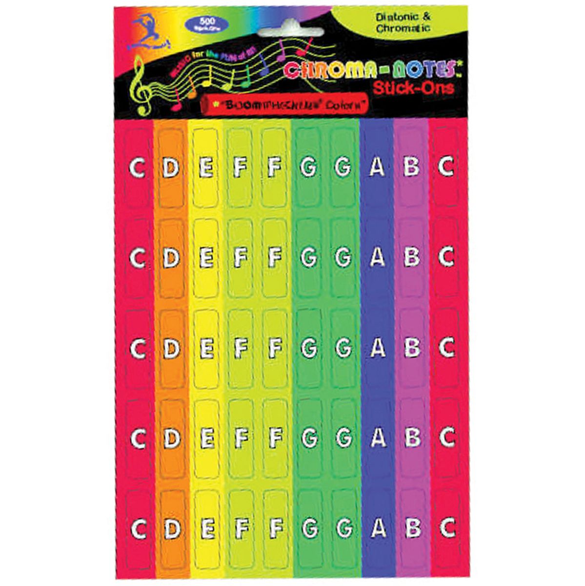 Boomwhackers Chroma Notes - Stick Ons