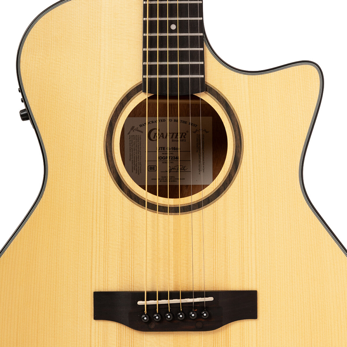 Crafter Lite G16CE Grand Auditorium Westerngitaar