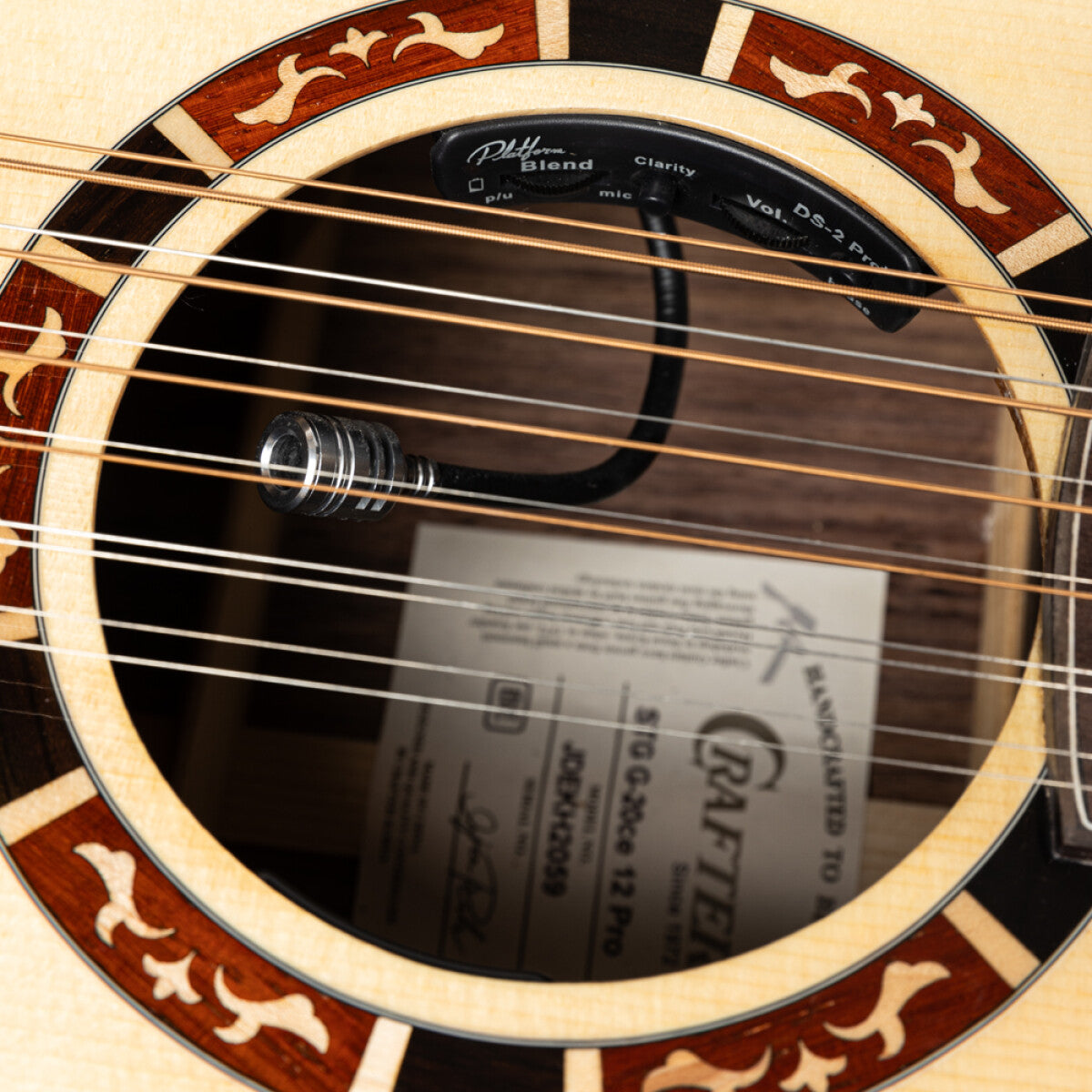 Crafter STG G20CE Pro12 Natural 12-snaar Grand Auditorium Westerngitaar