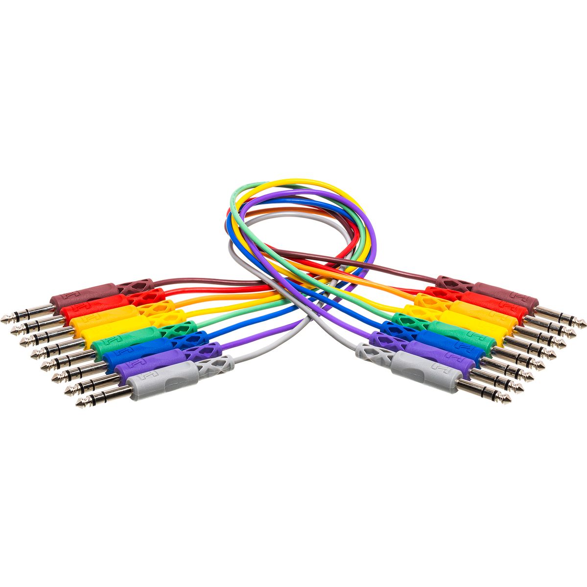 Hosa CSS-890 Balanced Patch Cables 1/4 In TRS To Same 3 FT