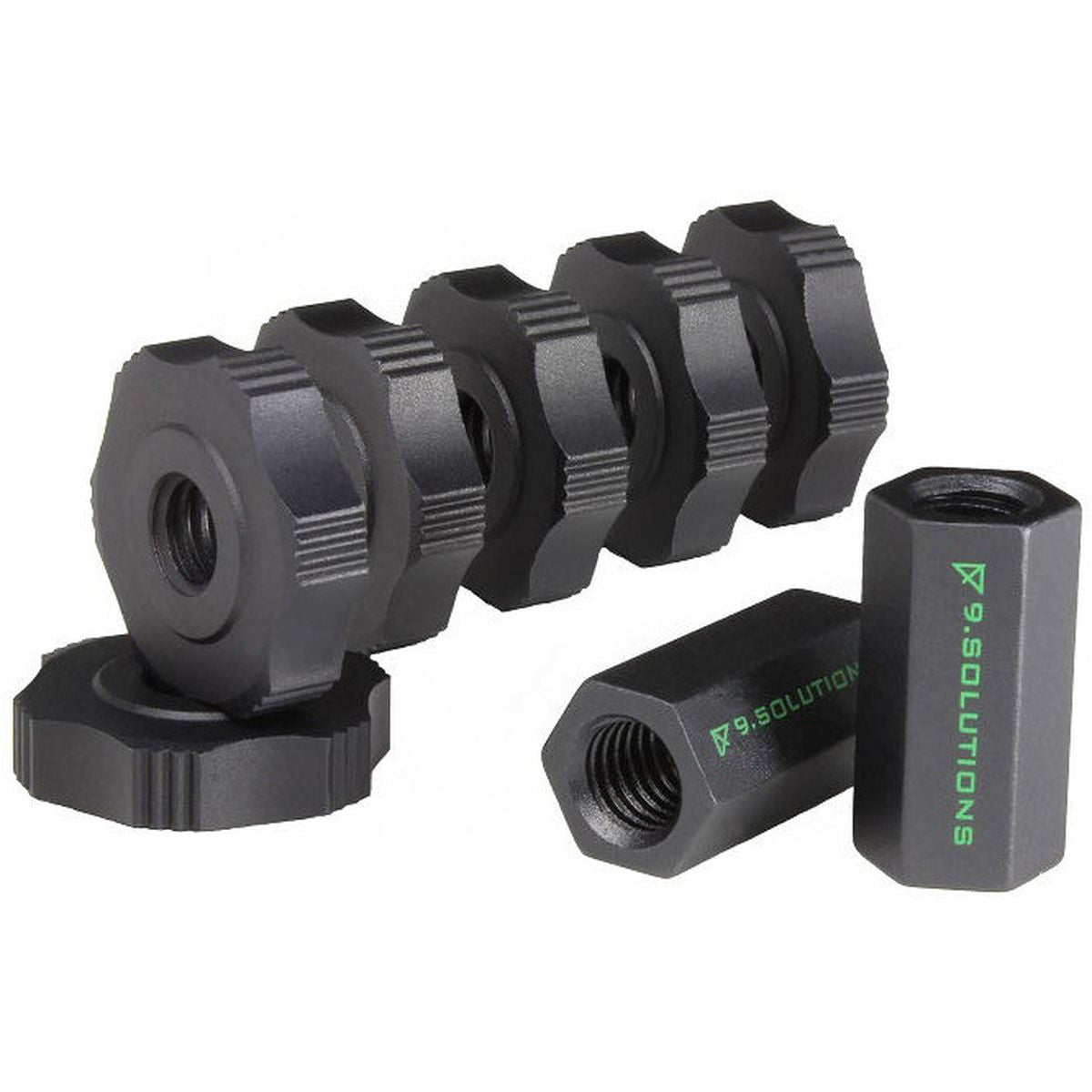 9.Solutions 3/8&quot; Finger Nut And Connecting Nut