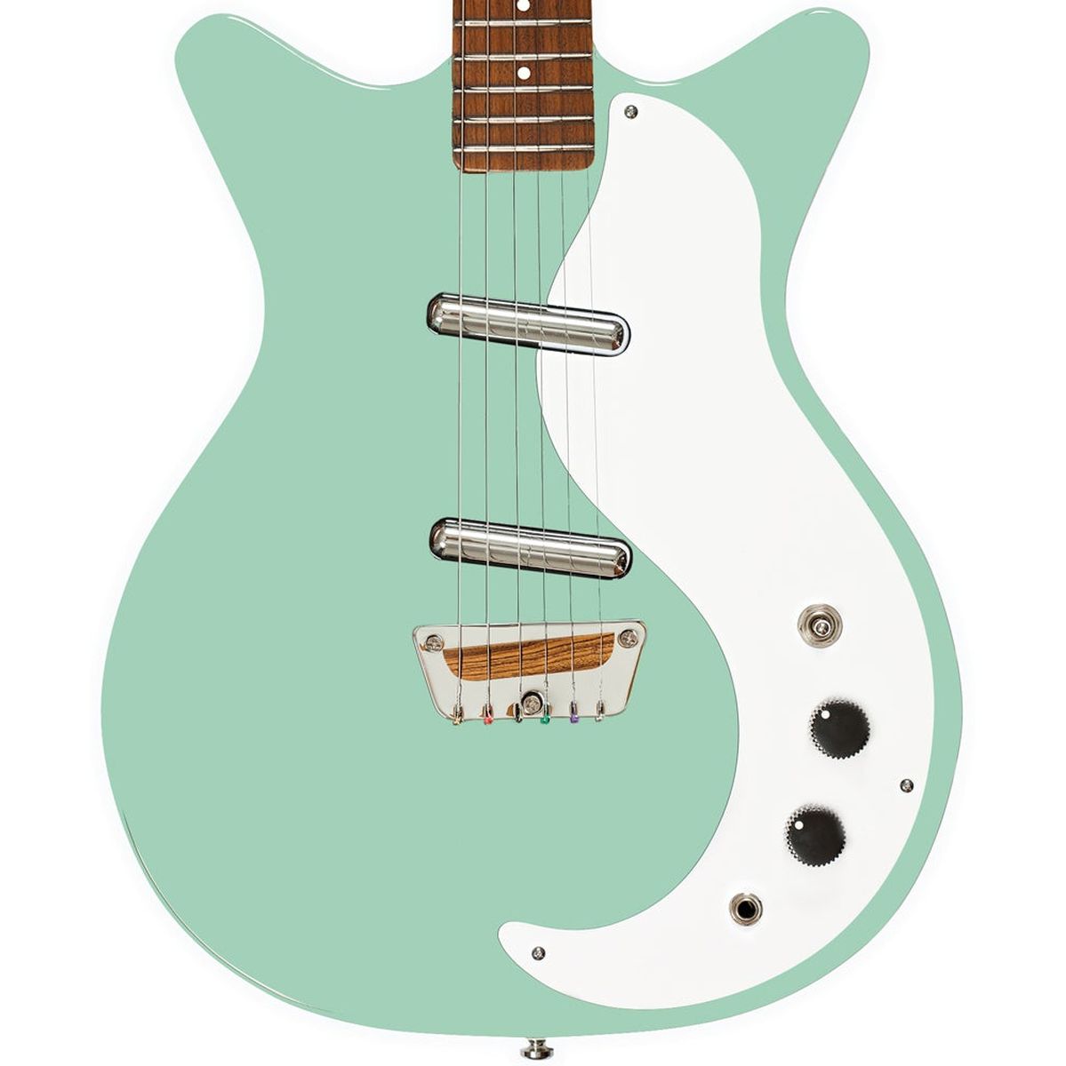 Danelectro Dano The Stock 59 Guitar - Aqua Elektrische gitaar