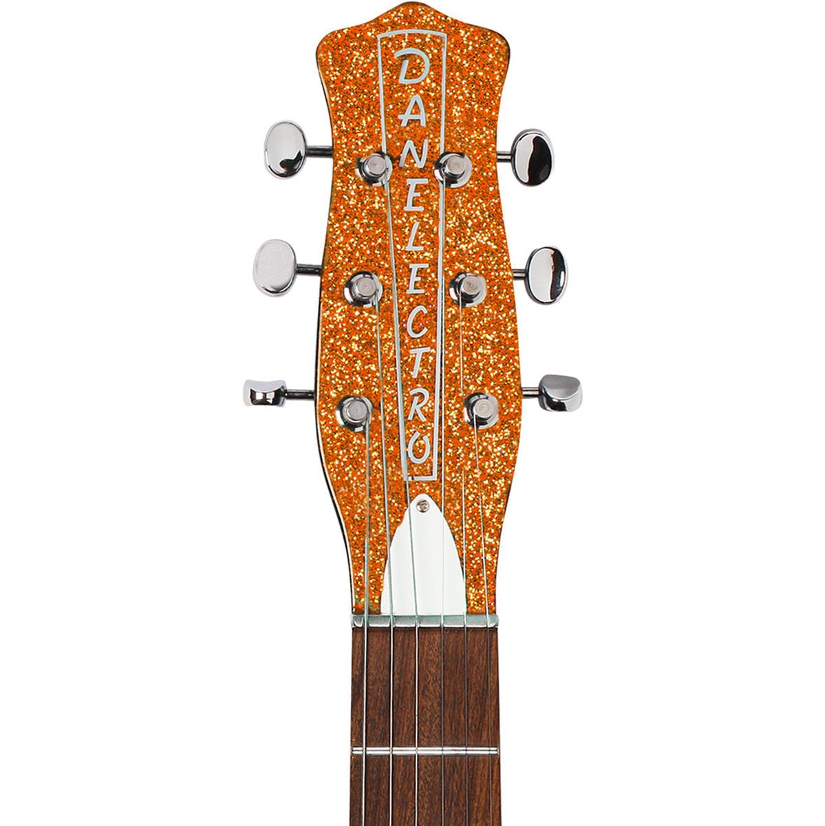 Danelectro DC59 Nos - Orange Metalflake Elektrische gitaar