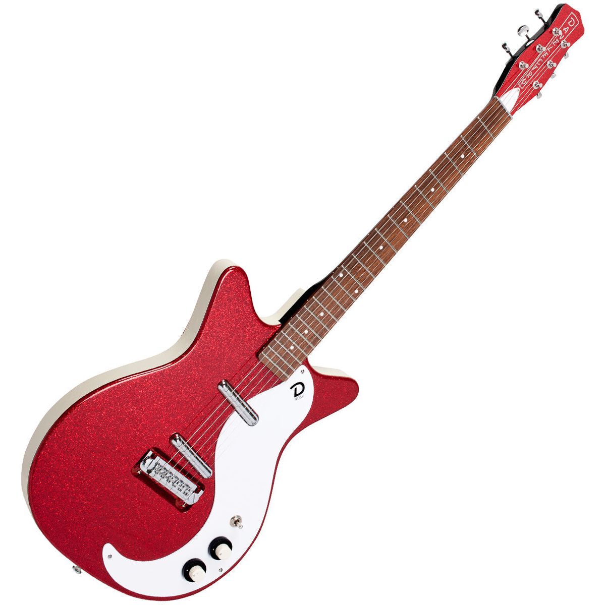 Danelectro DC59 Nos - Red Metalflake Elektrische gitaar