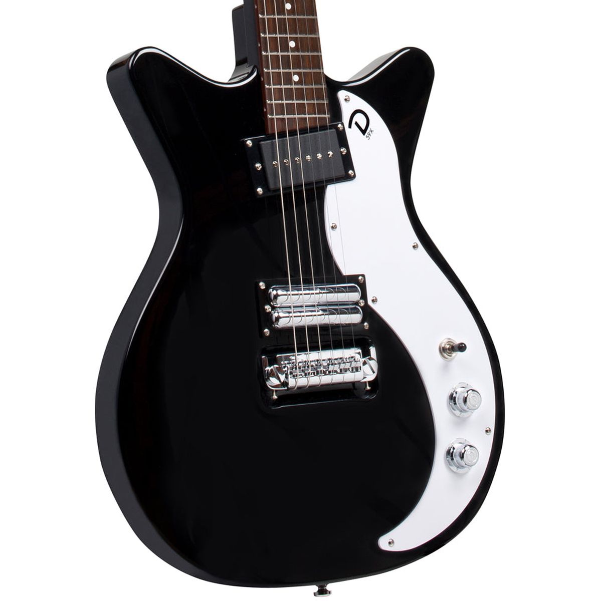 Danelectro 59X - Black Elektrische gitaar