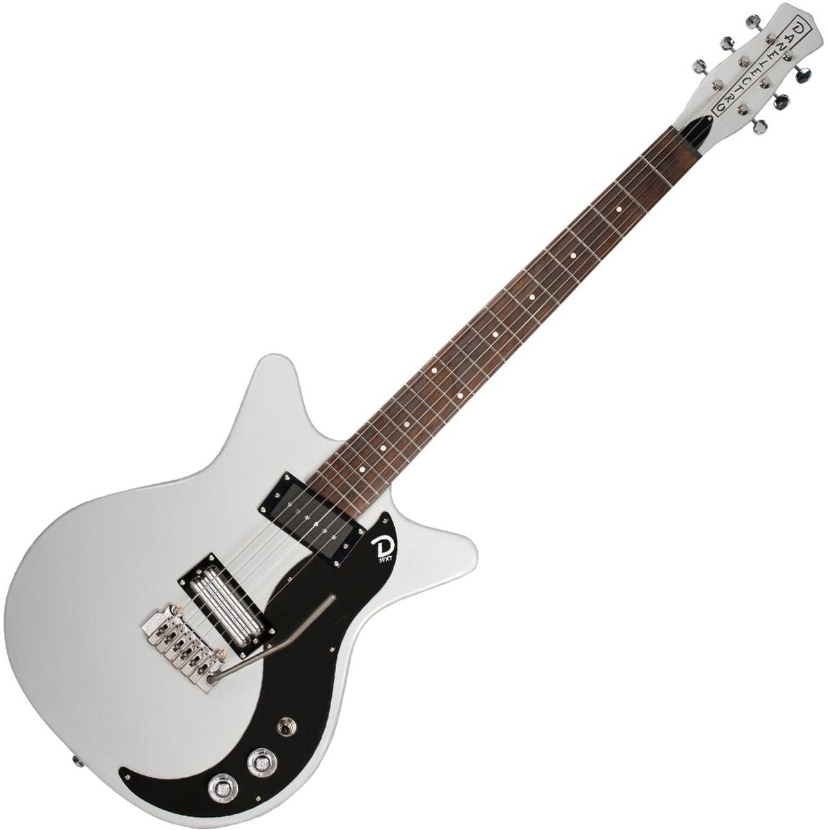 Danelectro 59XT w/ Tremolo - Silver Elektrische gitaar