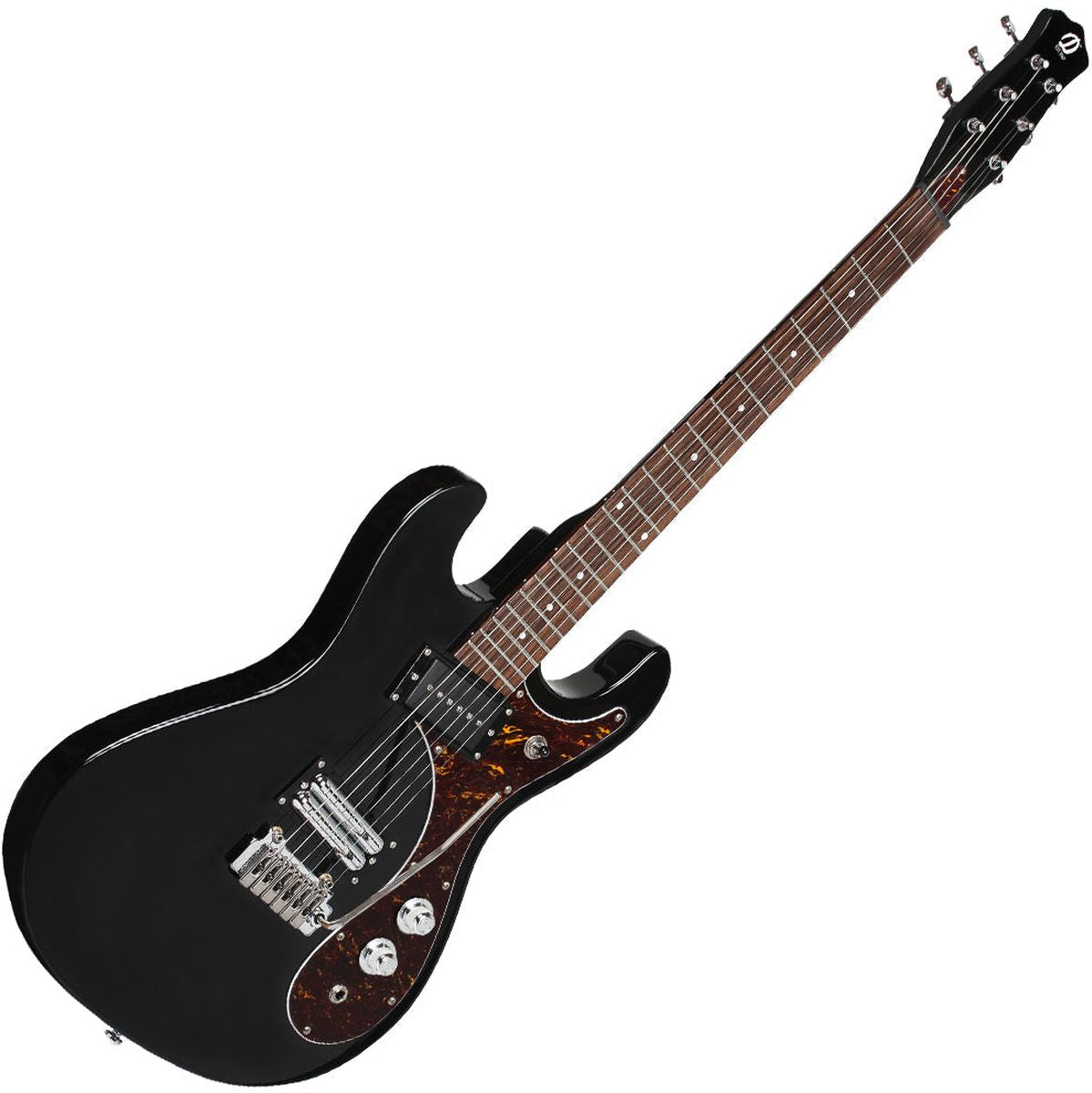 Danelectro 64XT - Gloss Black Elektrische gitaar