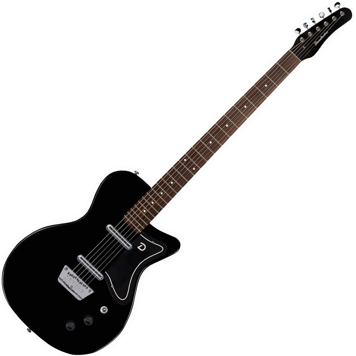 Danelectro 56 Baritone Guitar - Black Elektrische gitaar
