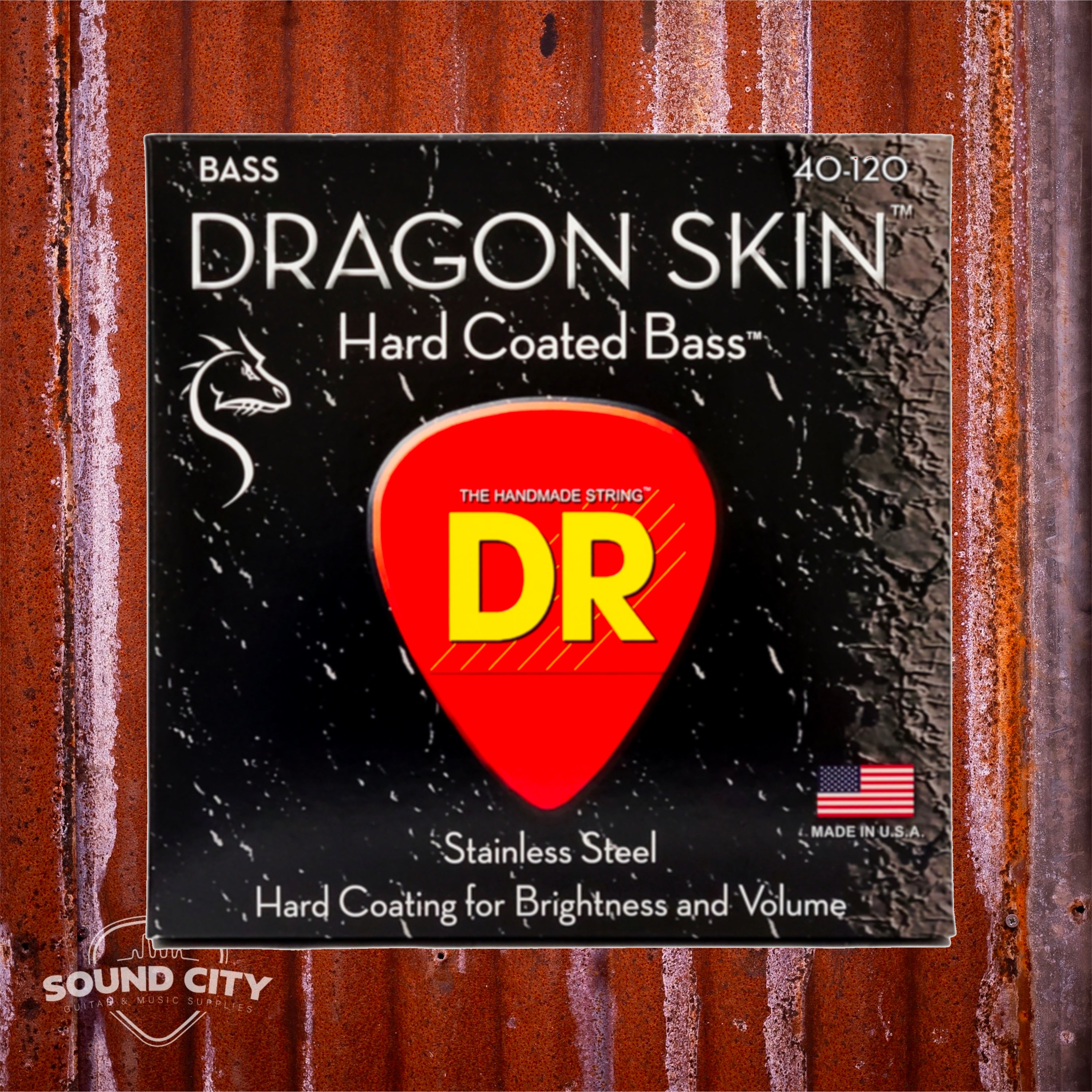 DR DSB5-40 Dragon Skin Bassnaren 40-120