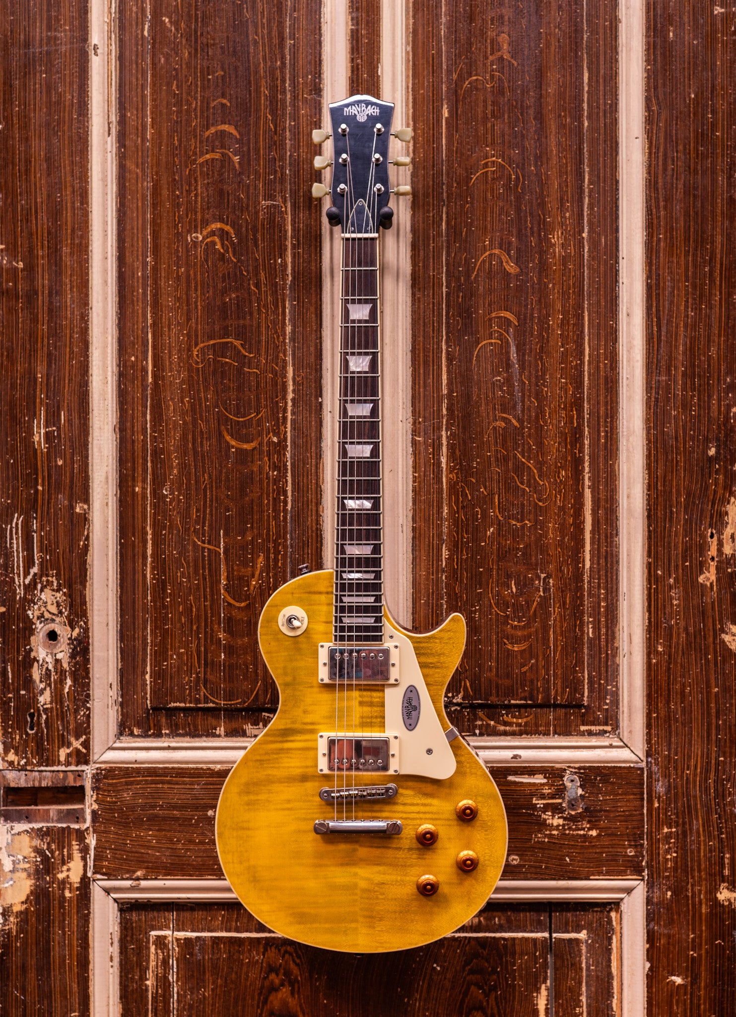 Maybach Lester Wild Saffron Aged Custom Shop Elektrische Gitaar