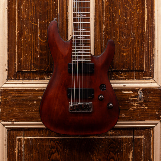 Schecter Omen 8 Walnut 8-snarig (occasion)