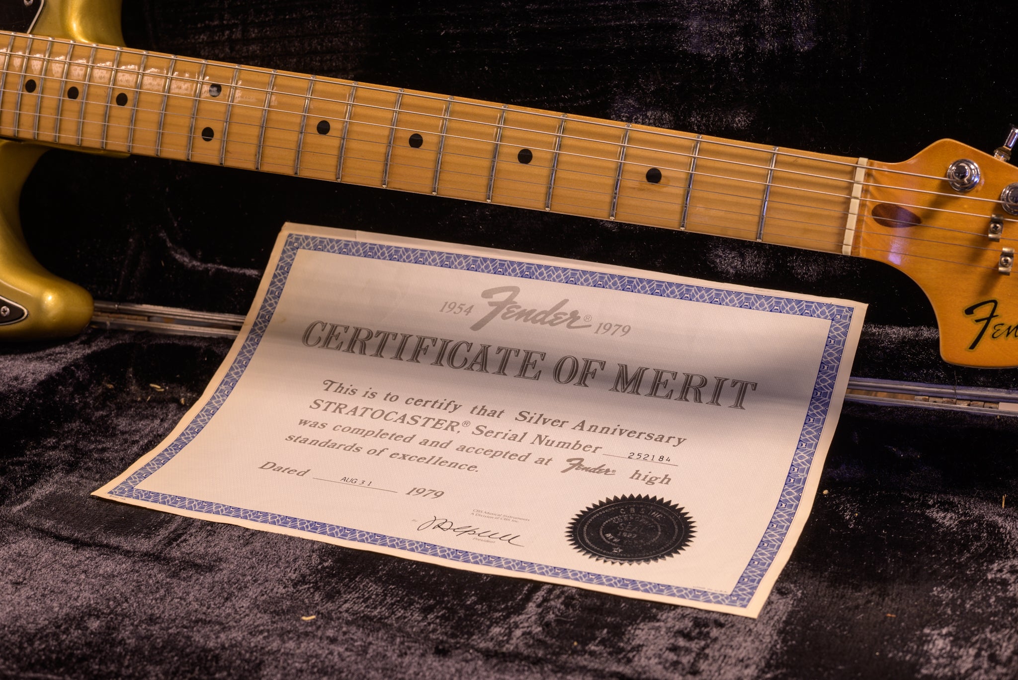 Fender USA Stratocaster 25th Anniversary 1979 Elektrische gitaar