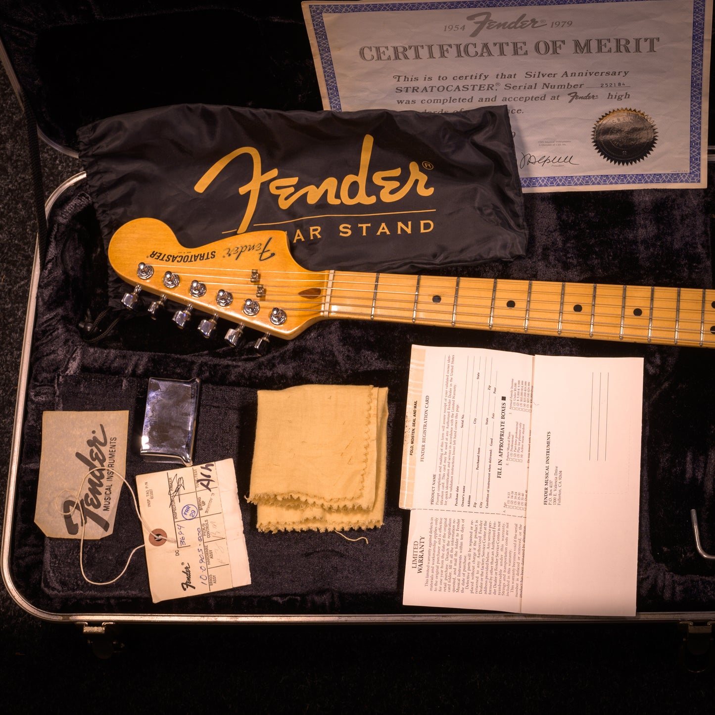 Fender USA Stratocaster 25th Anniversary 1979