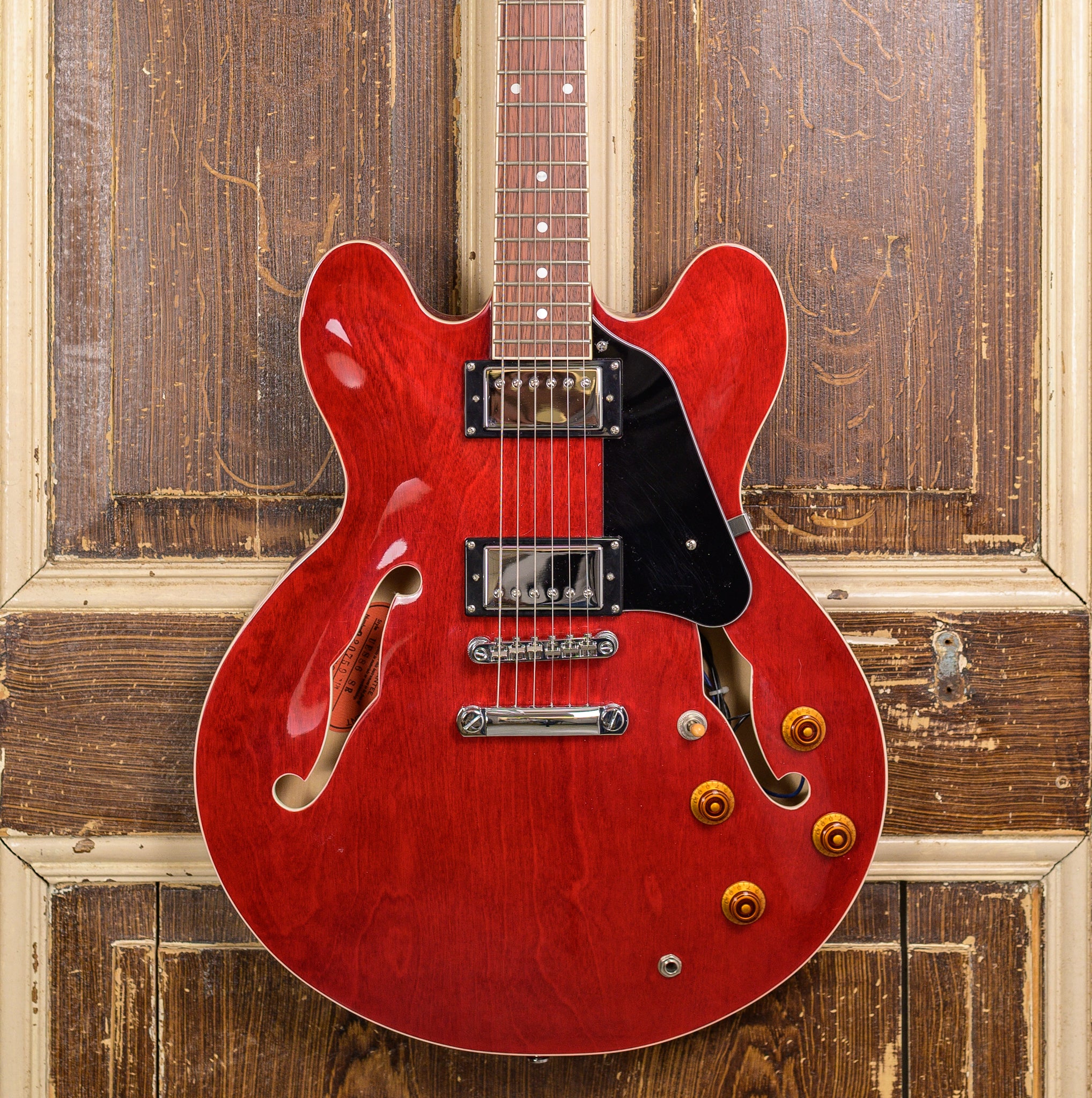 Tokai ES78 SR Trans Red Elektrische Gitaar B-Stock