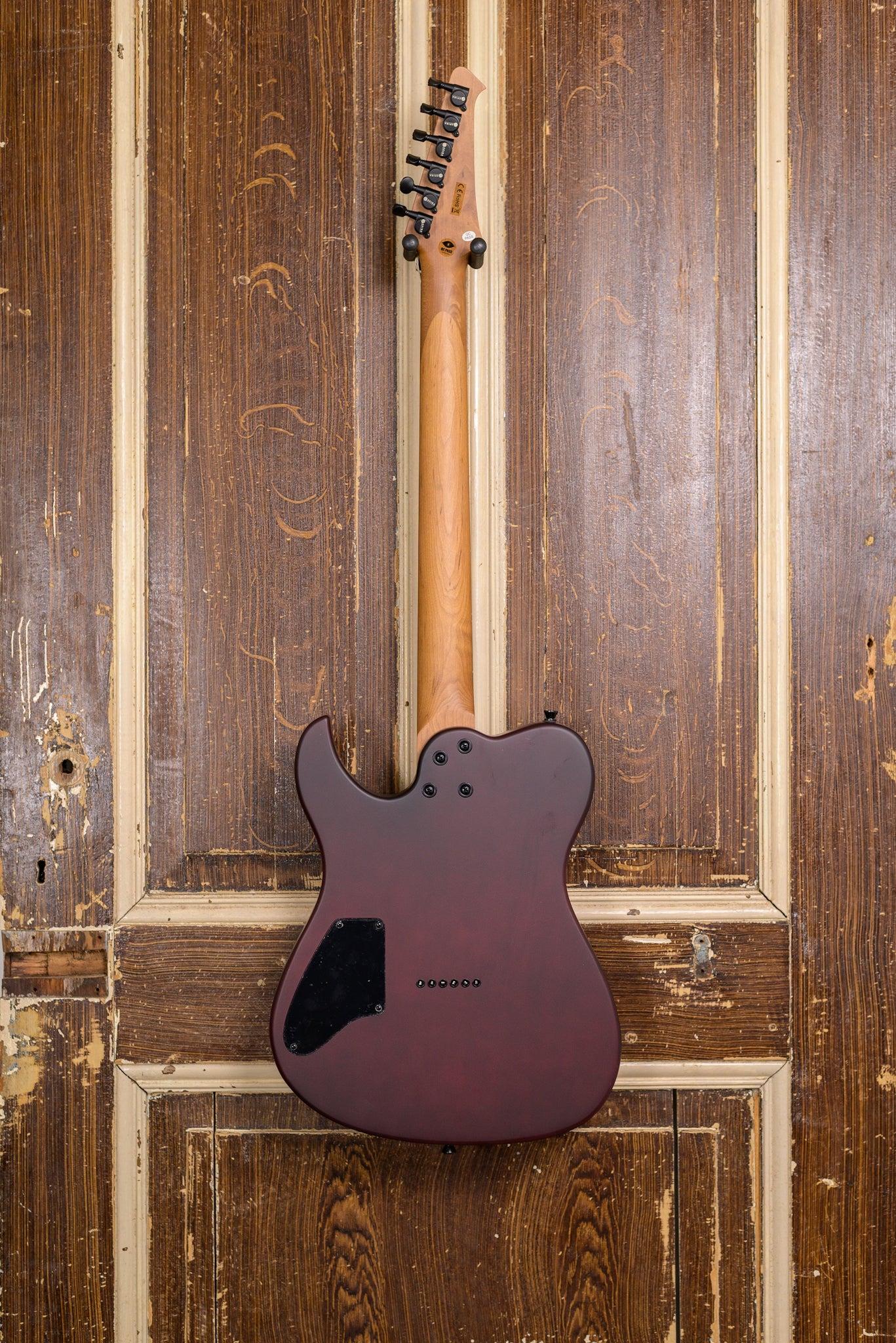 Spira Guitars T-400 MWR Satin Wine red elektrische gitaar