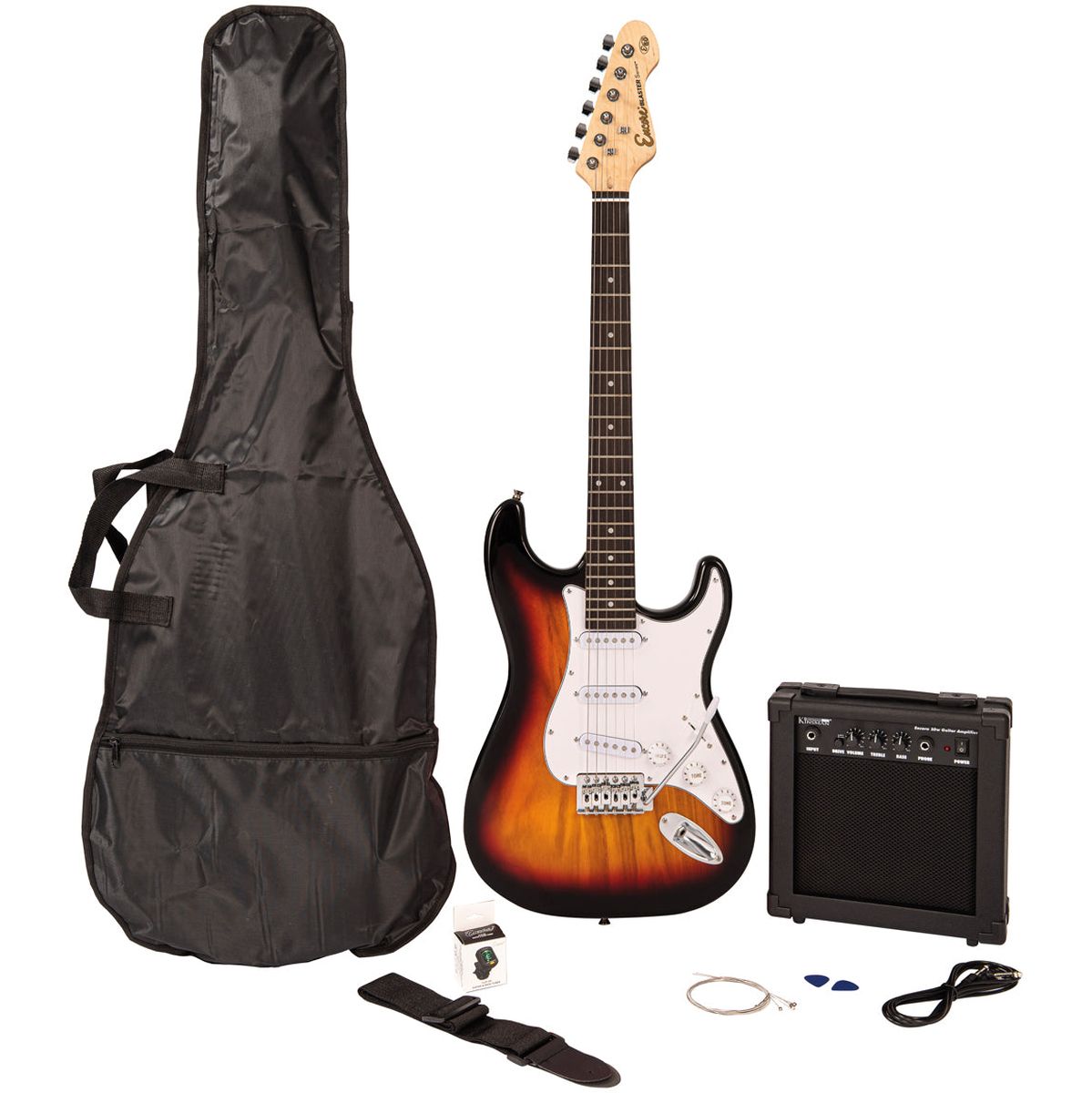Encore E60 Blaster Elektrische gitaar Pack - Sunburst