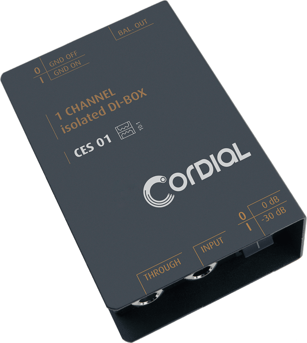 Cordial CES01 Passieve DI Box (1 kanaal)