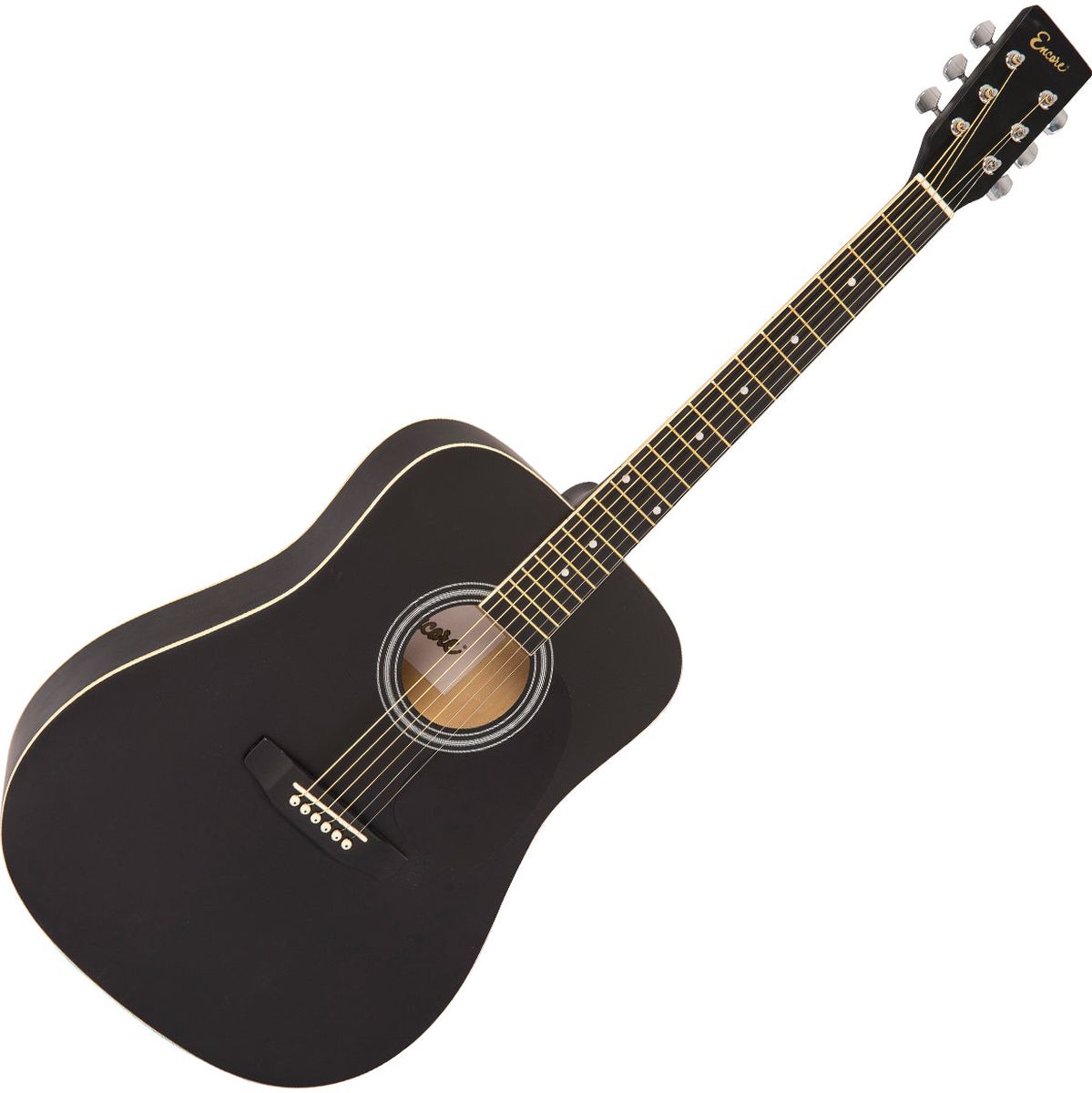 Encore Westerngitaar Set - Black