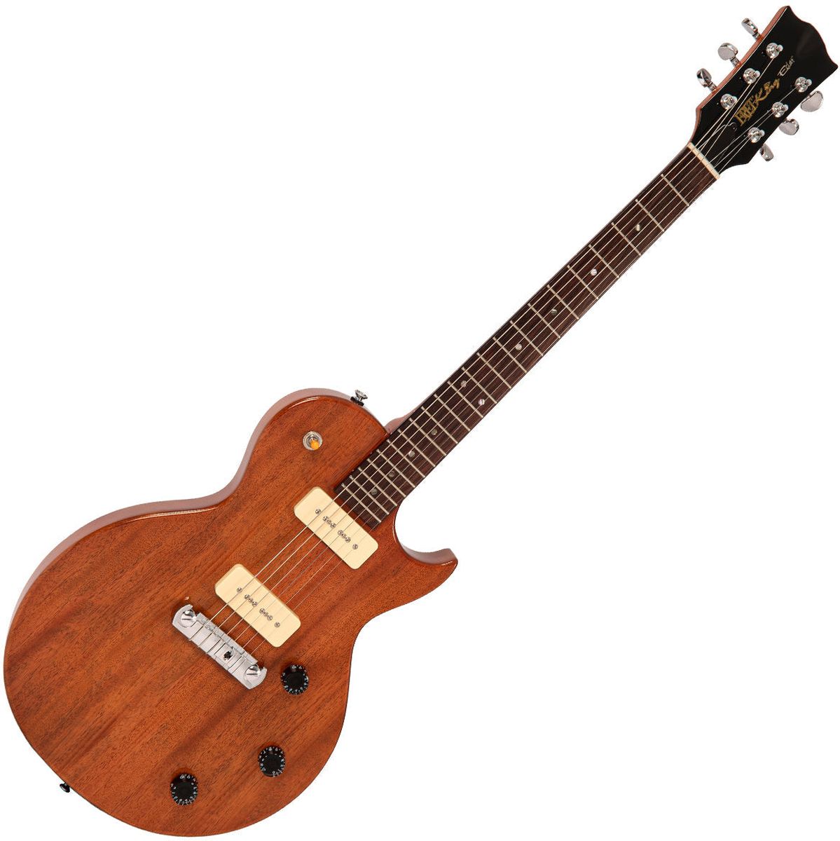 Fret-King Eclat Standard Guitar - Natural Mahogany Elektrische gitaar