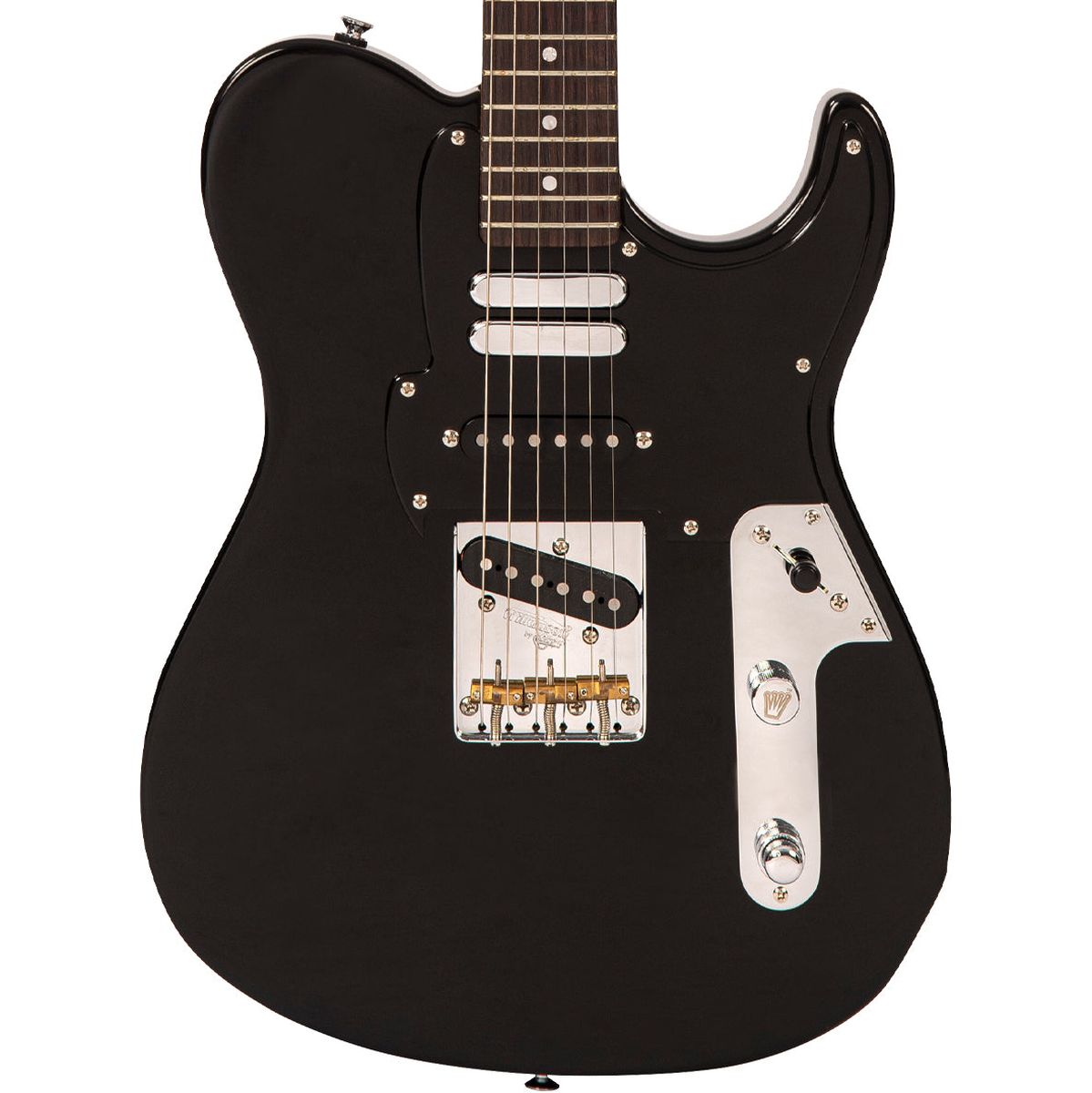 Fret-King Country Squire Music Row - Gloss Black Elektrische gitaar